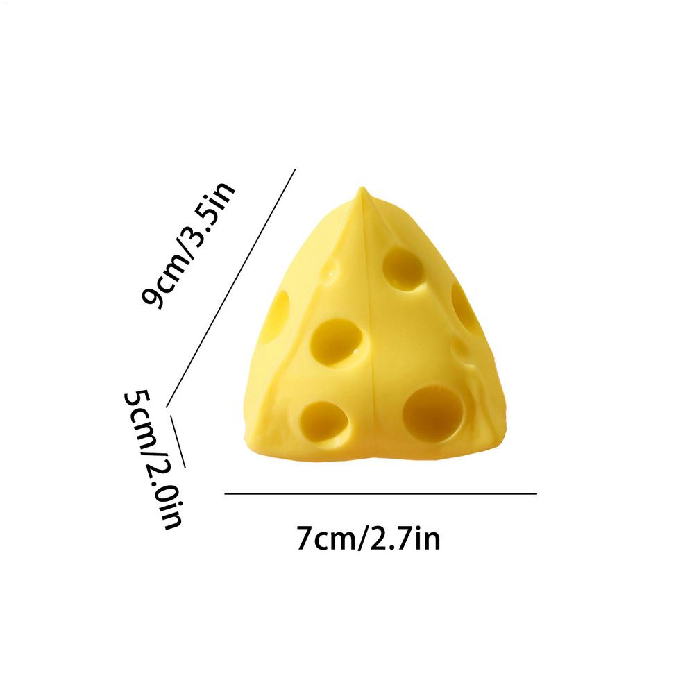 Kids Adults Squeeze Cheese Stress Toy Food Shape Slow Rising Fidget Soft Rebound Sensory Toy Sensory Anti-Stress Gift 9x7x5cm
Kids Adults Squeeze Cheese Stress Toy Food Shape Slow Rising Fidget Soft Rebound Sensory Toy Sensory Anti-Stress Gift 9x7x5cm