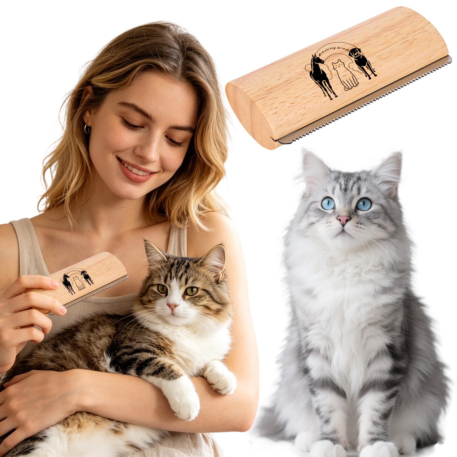 Wooden Pet Grooming Tool Shedding Brush with Stainless Steel Blade for Removing Loose Fur and Undercoat from Dogs Cats Horses Medium Size one size білий
Wooden Pet Grooming Tool Shedding Brush with Stainless Steel Blade for Removing Loose Fur and Undercoat from Dogs Cats Horses Medium Size one size білий