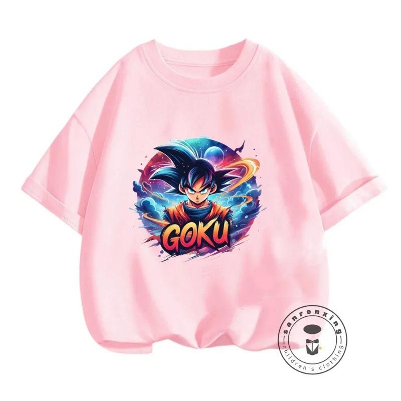 Charming Goku Dragon Ball Cartoon Summer T-shirts for Boys and Girls Cool Japanese Style Kids Tops O-Neck Cheap and Soft 110
Charming Goku Dragon Ball Cartoon Summer T-shirts for Boys and Girls Cool Japanese Style Kids Tops O-Neck Cheap and Soft 110