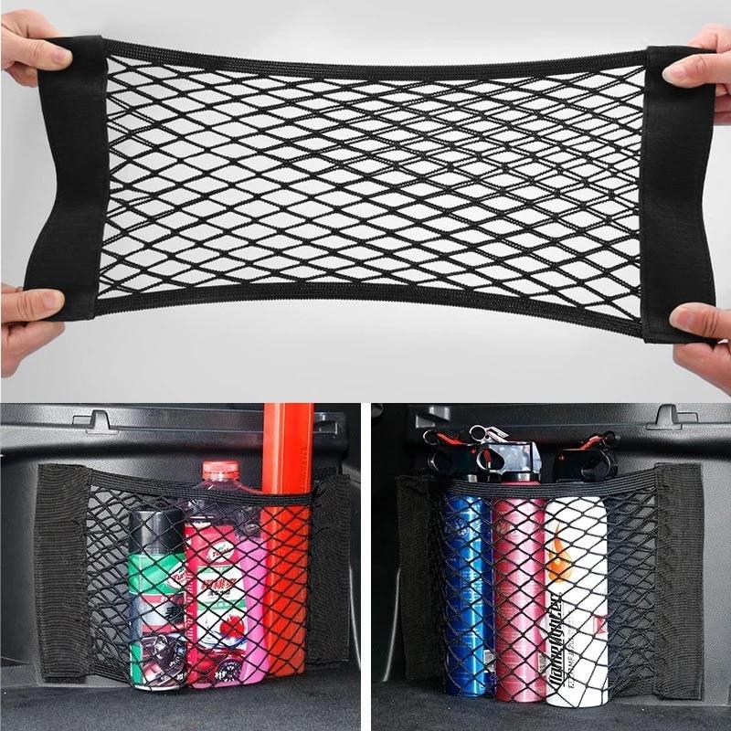 Car Back Rear Trunk Storage Net Seat Elastic String Net Pocket Sticker Mesh Storage Bag Auto Organizer Seat Back Bag Accessories
Car Back Rear Trunk Storage Net Seat Elastic String Net Pocket Sticker Mesh Storage Bag Auto Organizer Seat Back Bag Accessories