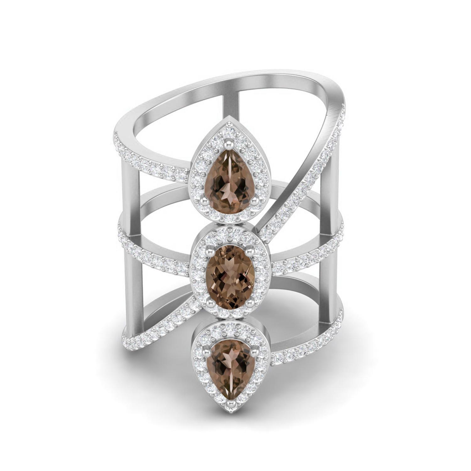 2.7 Ct Pear Smoky Quartz 925 Sterling Silver Vertical Long Finger Women Wedding Ring 8 білий
2.7 Ct Pear Smoky Quartz 925 Sterling Silver Vertical Long Finger Women Wedding Ring 8 білий