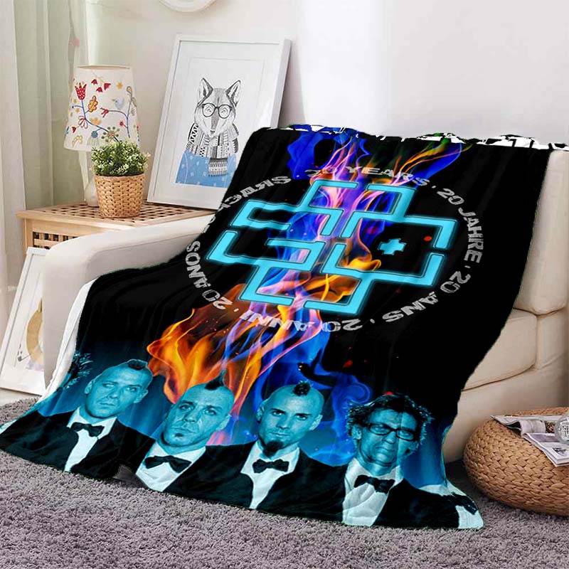 Heavy Metal Band R-Rammstein Sign Printed Blanket Sofa Cover Travel Flannel Blanket For Gift All Seasons
Heavy Metal Band R-Rammstein Sign Printed Blanket Sofa Cover Travel Flannel Blanket For Gift All Seasons