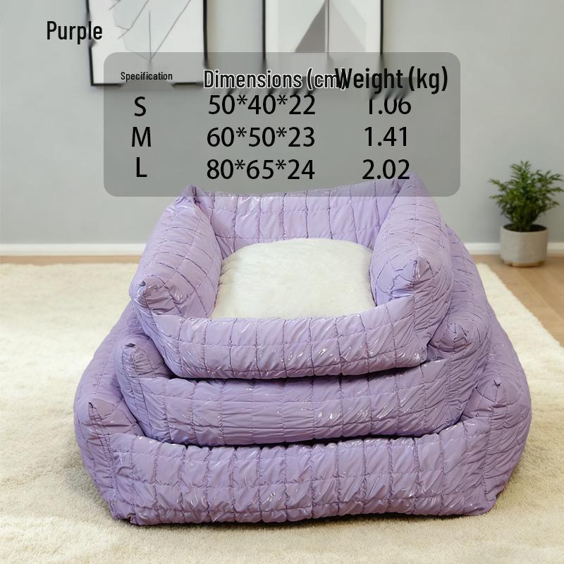 Плюшевая лежанка для питомцев на все сезоны для кошек и собак: Уютный, Легко очищаемый Дизайн виллы S 50*40*22cm
Плюшевая лежанка для питомцев на все сезоны для кошек и собак: Уютный, Легко очищаемый Дизайн виллы S 50*40*22cm