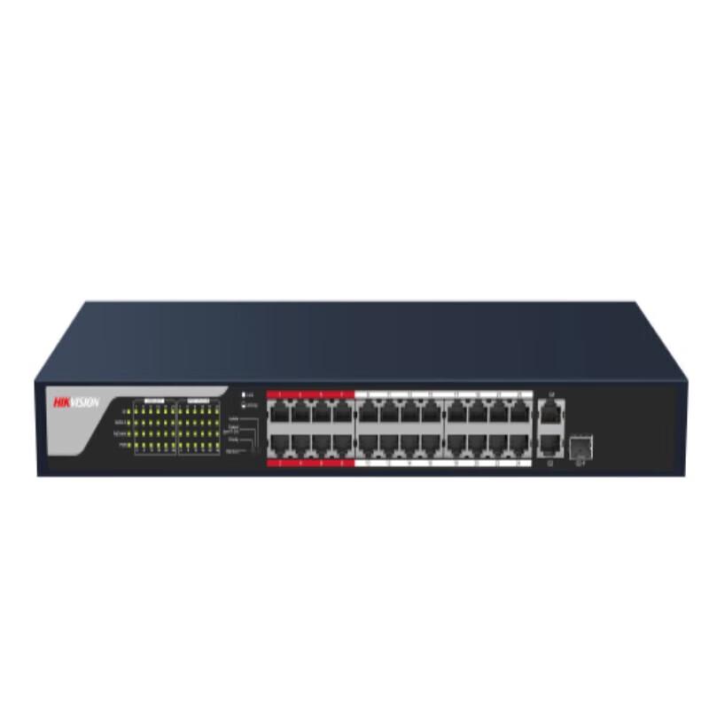 Hikvision 26-Port Gigabit Uplink PoE Switch CN plug (adapter included)
Hikvision 26-Port Gigabit Uplink PoE Switch CN plug (adapter included)