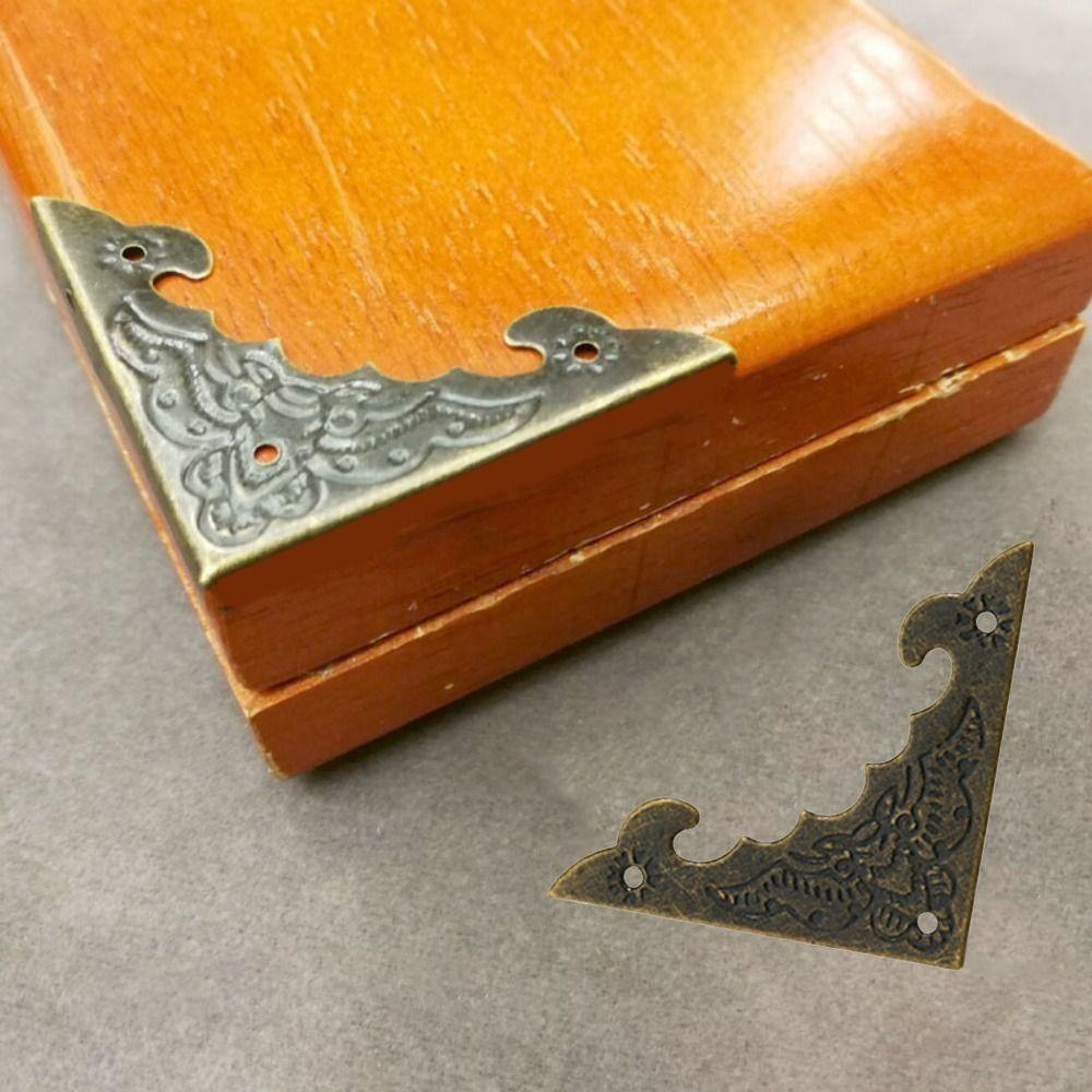 Decorative Wooden Box Flower Pattern Corner Protector Protect Cover Corner Brackets Corner Foot 12pcs
Decorative Wooden Box Flower Pattern Corner Protector Protect Cover Corner Brackets Corner Foot 12pcs