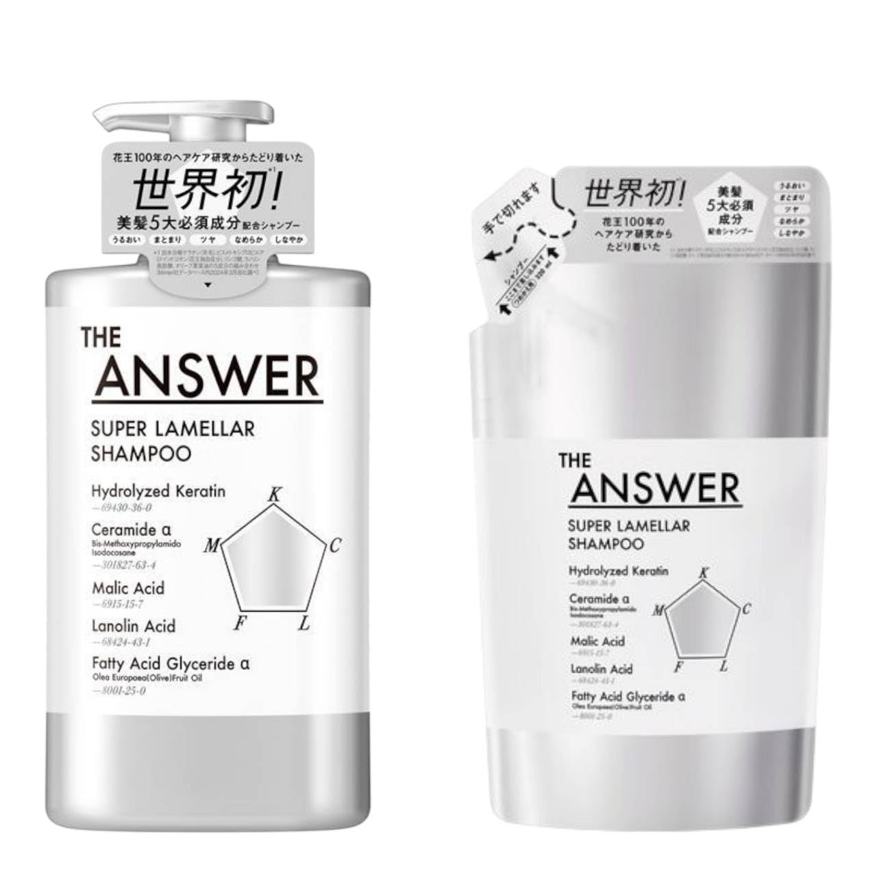 Kao THE ANSWER Super Lamella Shampoo 400 мл Bergamot Daphne Scent без синтетических красителей увлажняющий блеск для тела сменный блок и без силикона (400мл + 320мл)
Kao THE ANSWER Super Lamella Shampoo 400 мл Bergamot Daphne Scent без синтетических красителей увлажняющий блеск для тела сменный блок и без силикона (400мл + 320мл)