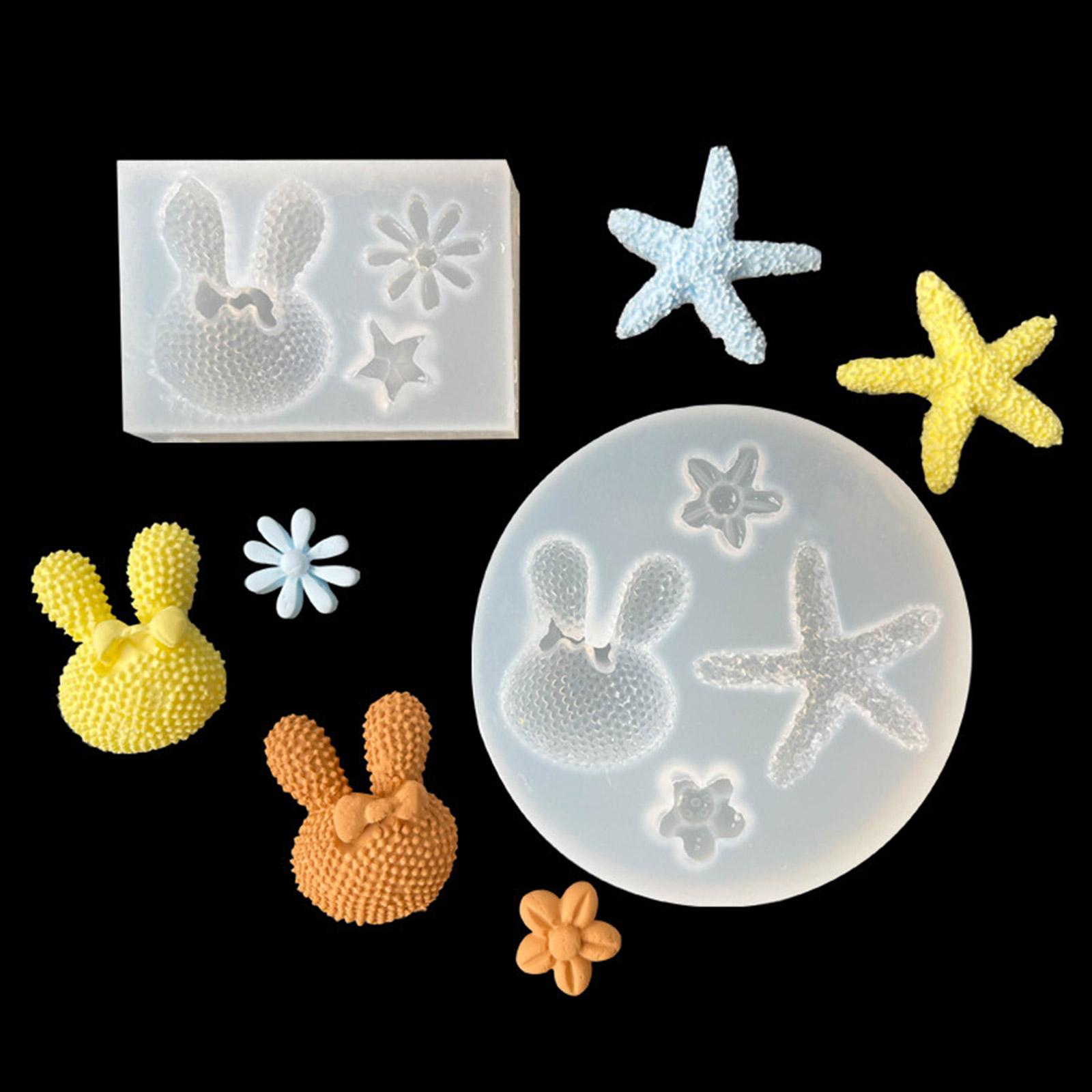 DIY Fondant Moulds Silicone Chocolate Molds Cake Baking Mould Baking Accessories Rabbit Flower Starfish Shape for Baking 1
DIY Fondant Moulds Silicone Chocolate Molds Cake Baking Mould Baking Accessories Rabbit Flower Starfish Shape for Baking 1