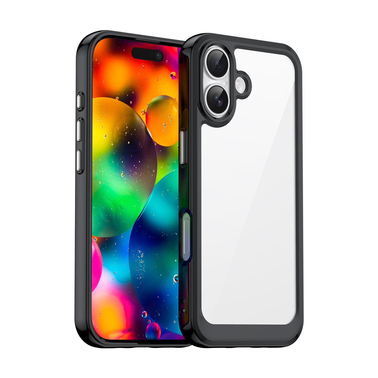 For iPhone 17 Phone Case WANLONFENG XC Series TPU Acrylic Cover with Tempered Glass (Big Lens Hole) Blue
For iPhone 17 Phone Case WANLONFENG XC Series TPU Acrylic Cover with Tempered Glass (Big Lens Hole) Blue