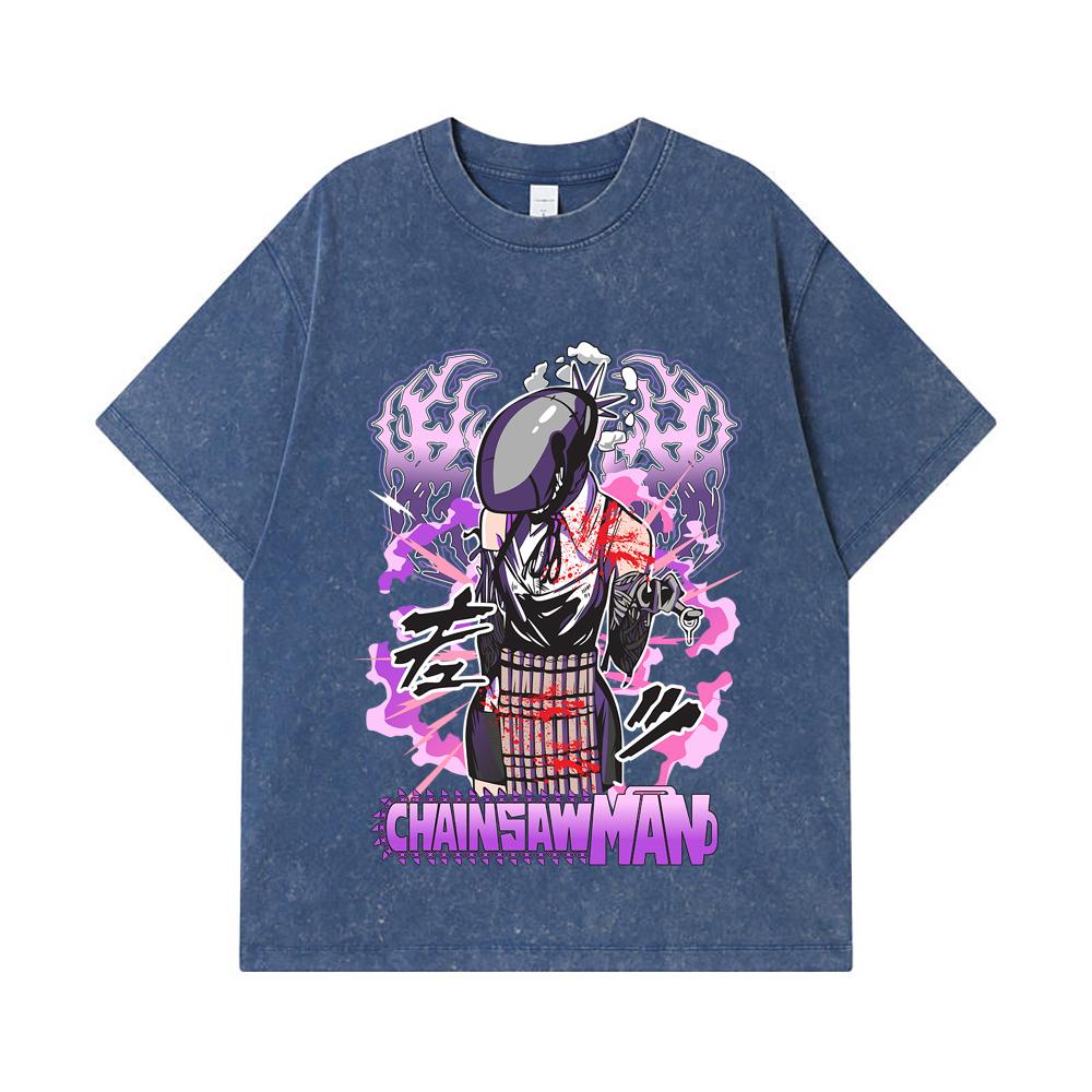 275 GSM Washed T-shirts 100% Cotton Chainsaw Man V53 Reze Print Unisex Heavy Cotton T Shirt 2XL королівський синій колір
275 GSM Washed T-shirts 100% Cotton Chainsaw Man V53 Reze Print Unisex Heavy Cotton T Shirt 2XL королівський синій колір