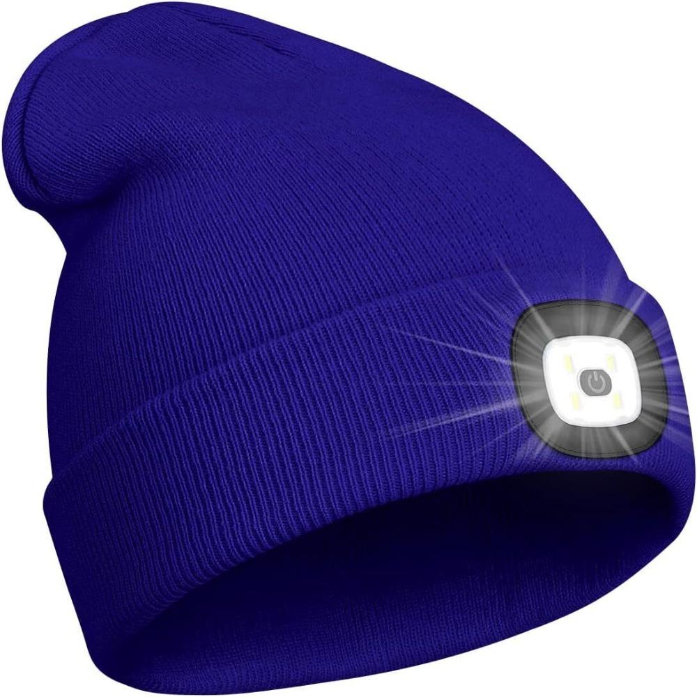 High Powered LED Beanie Hat With USB Knitted Caps Hot LED Luminous Cap Lighting
High Powered LED Beanie Hat With USB Knitted Caps Hot LED Luminous Cap Lighting