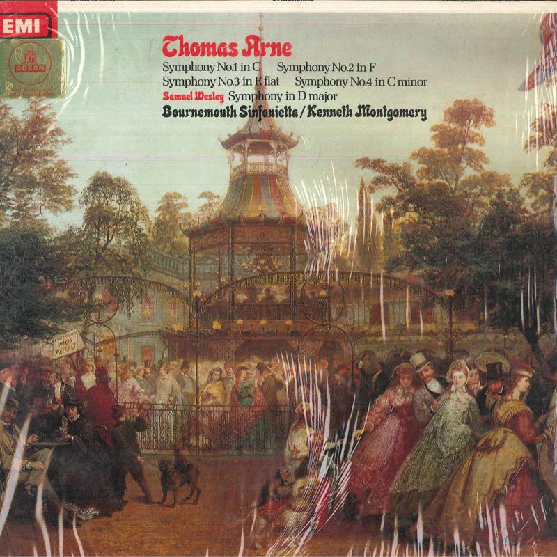 LP Record KENNETH MONTGOMERY, BOURNEMOUTH SIN - Thomas Arne Symphony No1 In C / Nr2 CSD3767 HIS MASTERS VOI 1976 UK Classical Used
LP Record KENNETH MONTGOMERY, BOURNEMOUTH SIN - Thomas Arne Symphony No1 In C / Nr2 CSD3767 HIS MASTERS VOI 1976 UK Classical Used