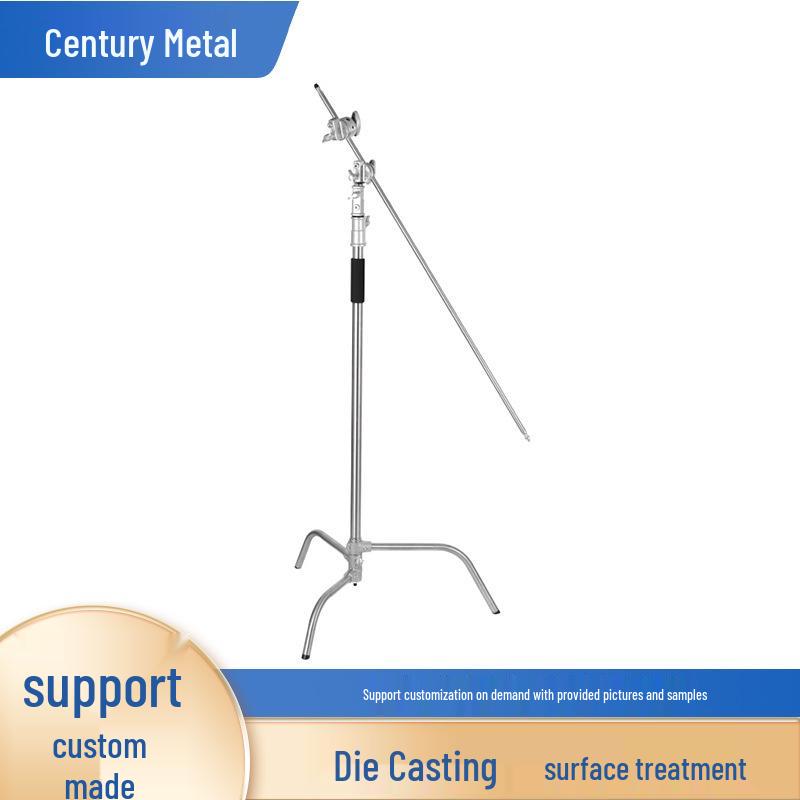 2.8m C-Type Stainless Steel Light Stand for Photography and Studio Flash Single Crossbar
2.8m C-Type Stainless Steel Light Stand for Photography and Studio Flash Single Crossbar