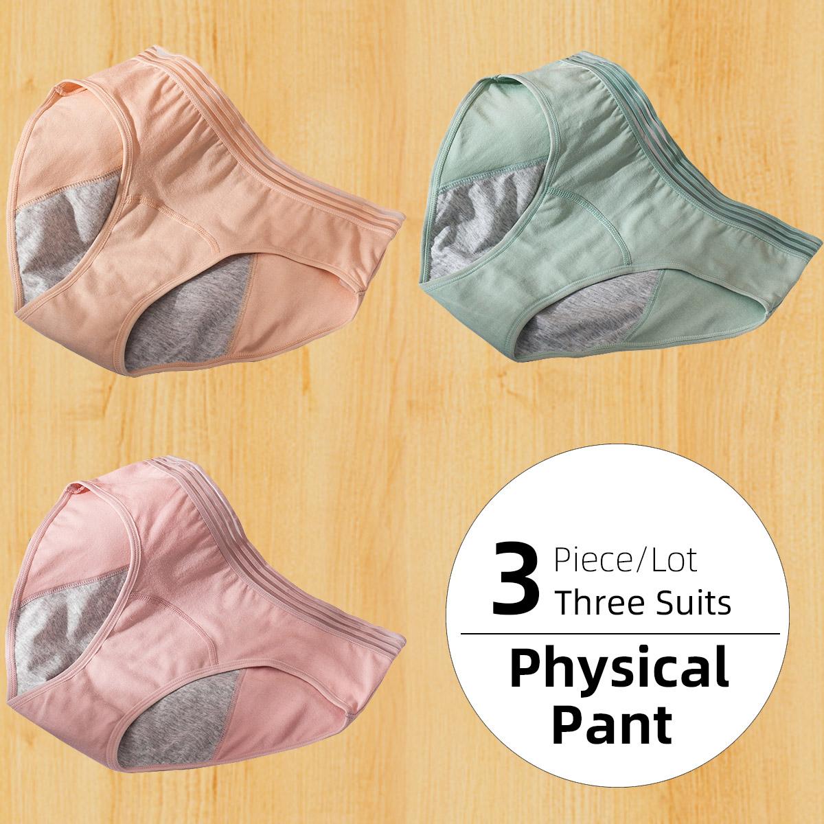 3 шт./лот, женское нижнее белье для менструального периода, двойное хлопковое промежность с рыбной лентой, физиологические брюки с высокой талией, герметичное нижнее белье для специального периода L
3 шт./лот, женское нижнее белье для менструального периода, двойное хлопковое промежность с рыбной лентой, физиологические брюки с высокой талией, герметичное нижнее белье для специального периода L