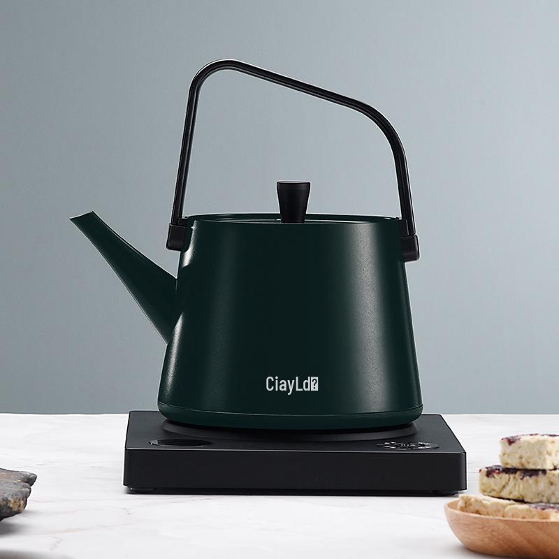 CIDYLO Japanese Electric Pour-Over Kettle - Insulated Stainless Steel Tea Brewer with Constant Temperature Control Space Gray
CIDYLO Japanese Electric Pour-Over Kettle - Insulated Stainless Steel Tea Brewer with Constant Temperature Control Space Gray