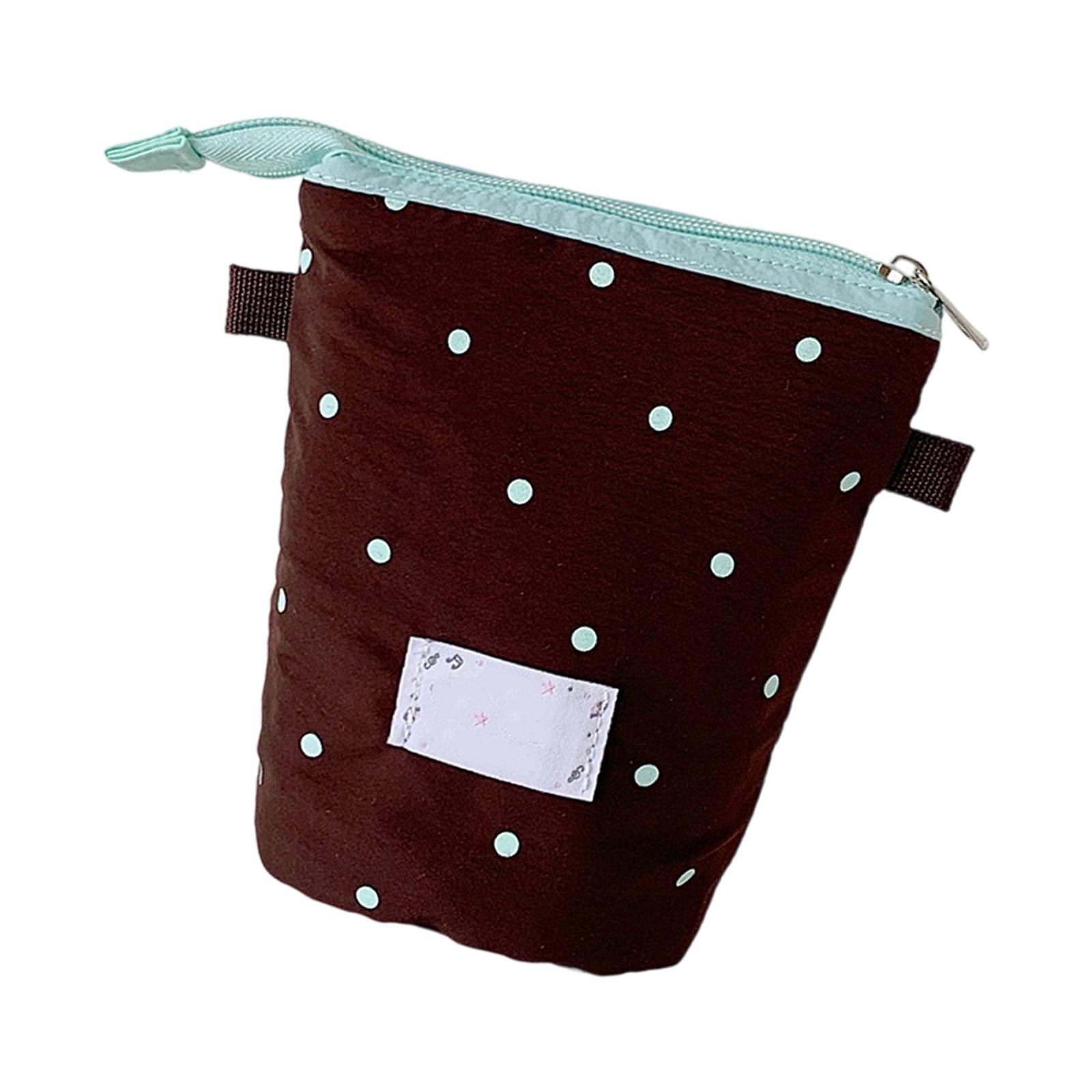 User Friendly Cloth Pen Pouches With Spacious Interior Dot Pattern Lightweight Student Essential For Classroom коричневий
User Friendly Cloth Pen Pouches With Spacious Interior Dot Pattern Lightweight Student Essential For Classroom коричневий