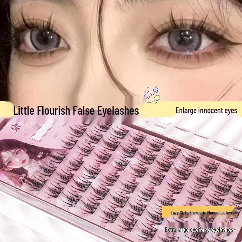 Dolly Princess Natural Dense Eyelashes - Lazy Sectional Clusters, 10 Rows, Large Capacity
Dolly Princess Natural Dense Eyelashes - Lazy Sectional Clusters, 10 Rows, Large Capacity