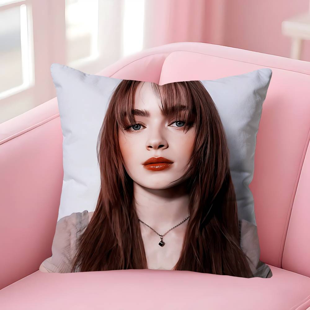 Actor SSadie SSink Pillow Cases for Bedroom Living Room Sofa Home Decor Polyester Cushion Cover with Zipper 30x30cm
Actor SSadie SSink Pillow Cases for Bedroom Living Room Sofa Home Decor Polyester Cushion Cover with Zipper 30x30cm