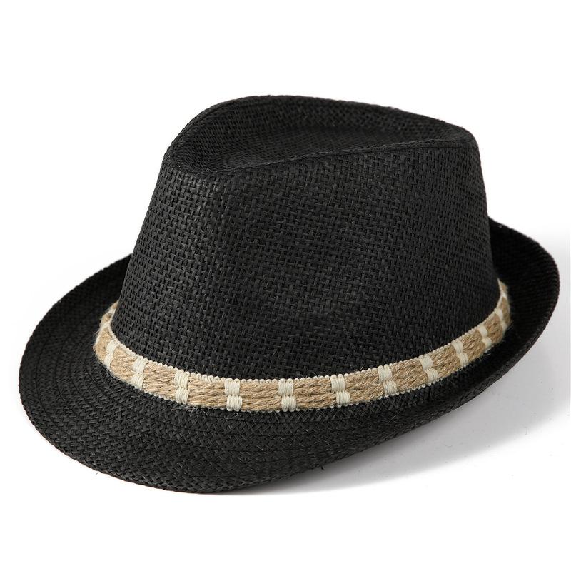 Straw hat men s sunshade top hat women s British retro jazz hat gentleman s hat summer sun-proof straw hat M(56-58cm)
Straw hat men s sunshade top hat women s British retro jazz hat gentleman s hat summer sun-proof straw hat M(56-58cm)