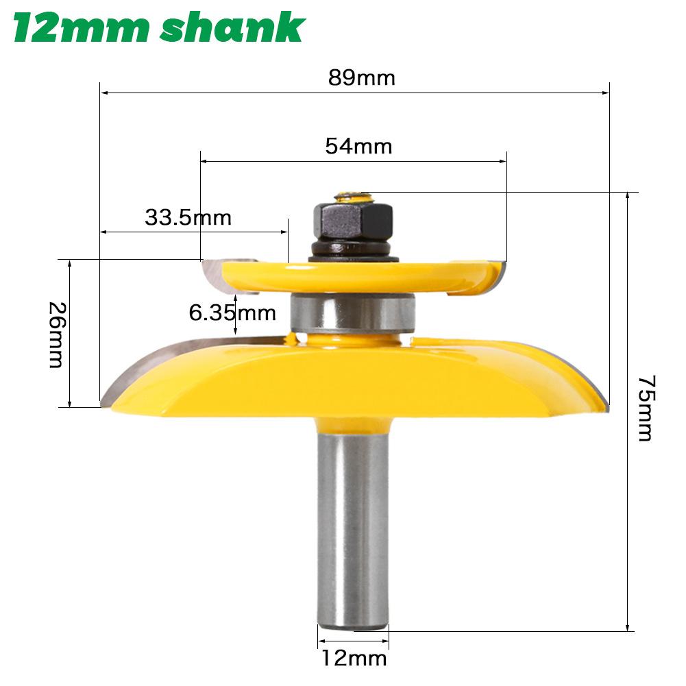 1/2 Shank 12Mm Shank Cabinet Door Panel Knife Door Core Board Knife Double Side R Door Panel Knife Line Chamfering Knife Double-sided side R door panel knife 12mm handle
1/2 Shank 12Mm Shank Cabinet Door Panel Knife Door Core Board Knife Double Side R Door Panel Knife Line Chamfering Knife Double-sided side R door panel knife 12mm handle
