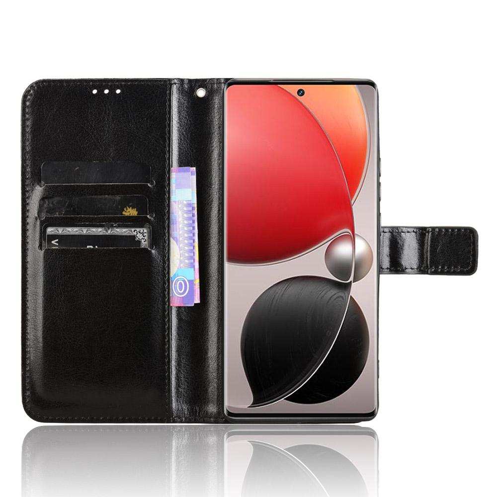 For itel S25 Ultra Case Crazy Horse Texture PU Leather Phone Wallet Cover Black 
For itel S25 Ultra Case Crazy Horse Texture PU Leather Phone Wallet Cover Black