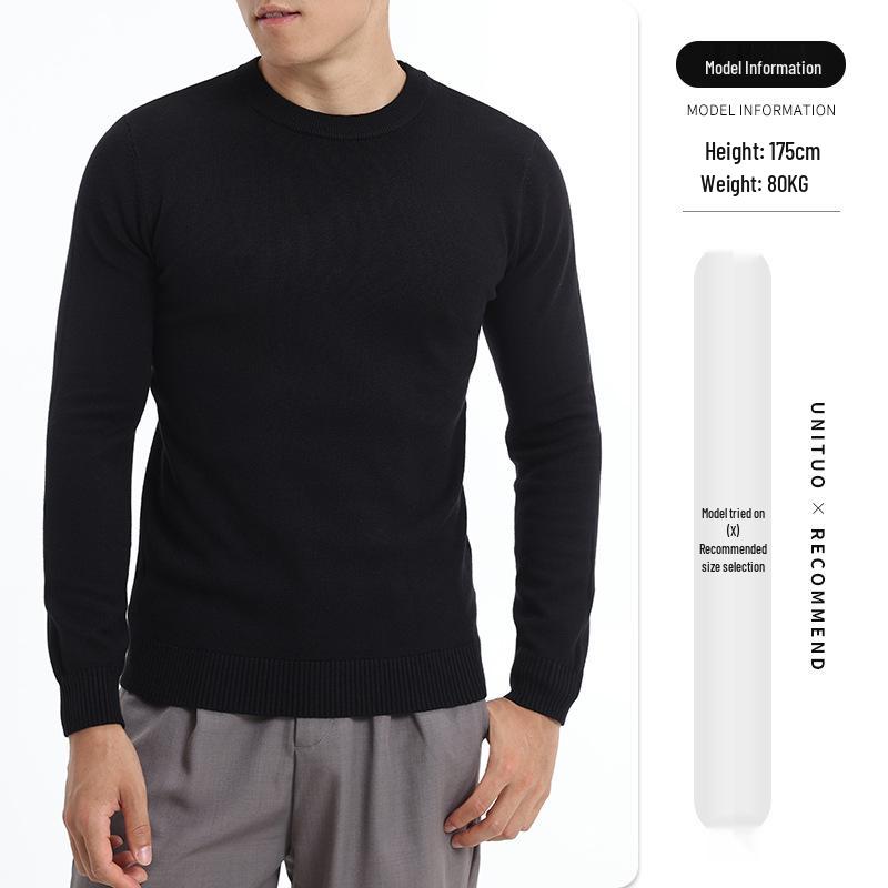 Men s High-End Autumn/Winter Round Neck Casual Sweater - Warm Lazy Style Knit Pullover XXXXL чорний
Men s High-End Autumn/Winter Round Neck Casual Sweater - Warm Lazy Style Knit Pullover XXXXL чорний