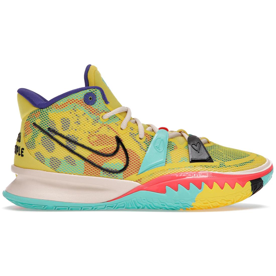 Sneaker Nike Kyrie 7 1 World 1 People Yellow(CQ9326-700) 44
Sneaker Nike Kyrie 7 1 World 1 People Yellow(CQ9326-700) 44