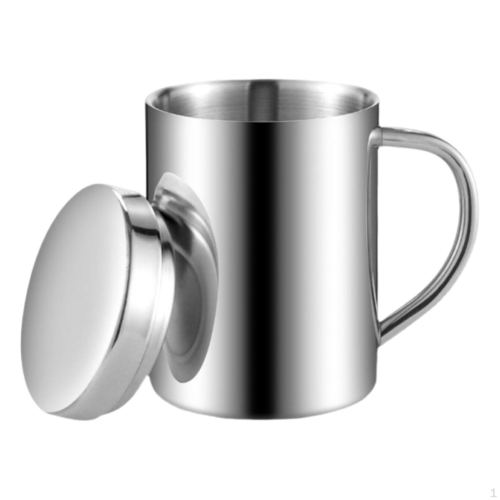 Campfire Mug Stainless Steel Drinking Cup Double Wall Thermal Insulated Tumbler with Handle Easy to 300ML
Campfire Mug Stainless Steel Drinking Cup Double Wall Thermal Insulated Tumbler with Handle Easy to 300ML
