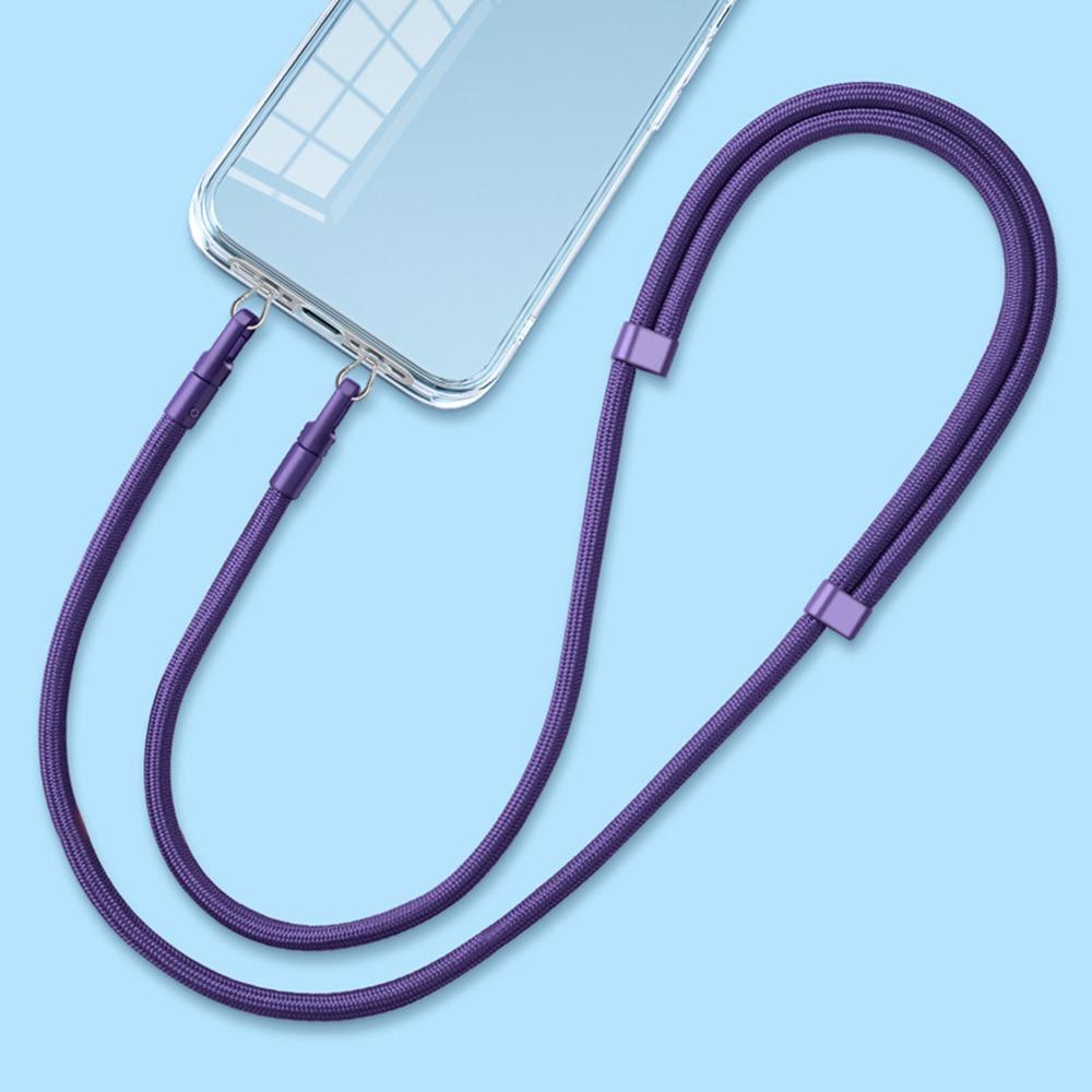 360° Rotatable Mobile Phone Lanyard Bilateral Adjustable Phone Accessories Phone Anti-lost Rope with Gasket Nylon / Spandex фіолетовий
360° Rotatable Mobile Phone Lanyard Bilateral Adjustable Phone Accessories Phone Anti-lost Rope with Gasket Nylon / Spandex фіолетовий