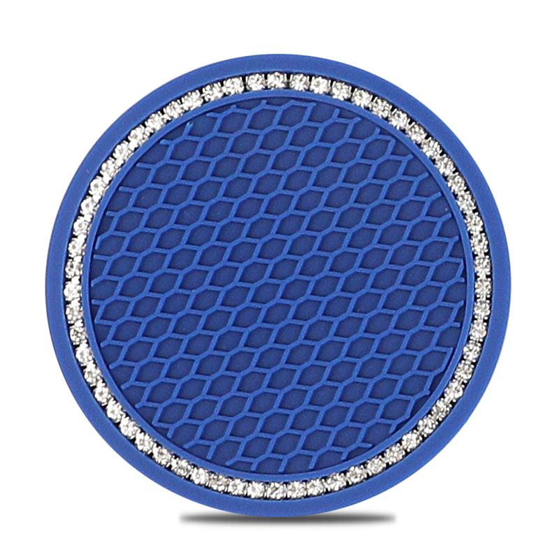 Автомобильная подставка для напитков, Bling Crystal Универсальная силиконовая нескользящая подставка для подставки Круглая подставка для салона автомобиля Блестящие аксессуары для салона автомобиля 6.8*6.8*0.5cm темно-синий
Автомобильная подставка для напитков, Bling Crystal Универсальная силиконовая нескользящая подставка для подставки Круглая подставка для салона автомобиля Блестящие аксессуары для салона автомобиля 6.8*6.8*0.5cm темно-синий
