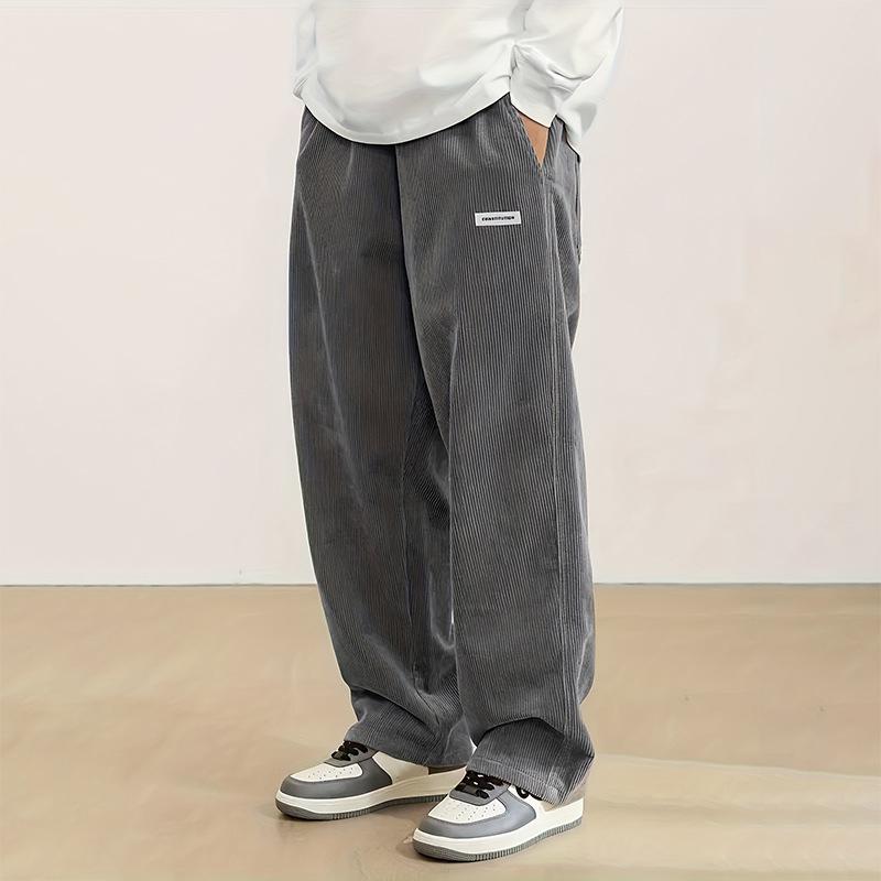 Men s Retro Corduroy Casual Straight-Leg Pants Small серый
Men s Retro Corduroy Casual Straight-Leg Pants Small серый
