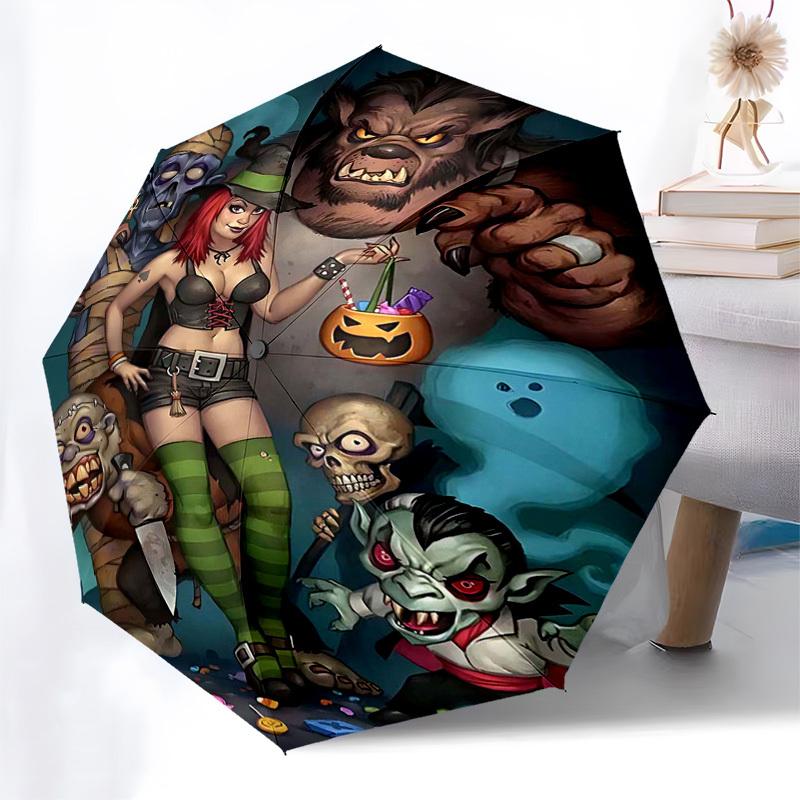 1pc Halloween Monster Party Automatic Opening Umbrella, Portable Folding Design with 8-Bone Iron Frame, Outdoor, Gift for Fans, Travelers, Daily Use,
1pc Halloween Monster Party Automatic Opening Umbrella, Portable Folding Design with 8-Bone Iron Frame, Outdoor, Gift for Fans, Travelers, Daily Use,