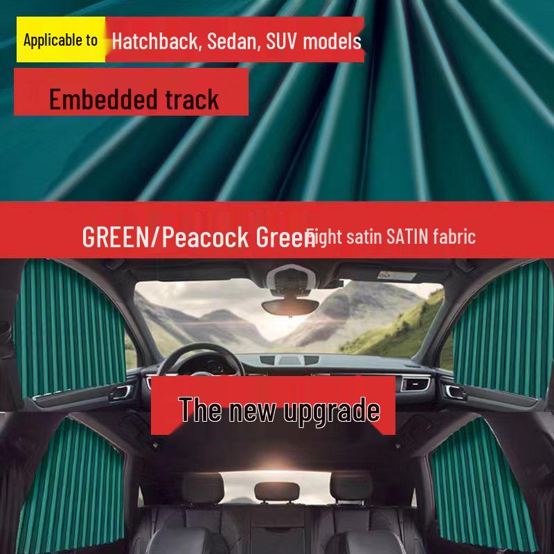 Built-in Track Car Sunshade Curtain: Heat Insulation & Privacy Protection Front Pair
Built-in Track Car Sunshade Curtain: Heat Insulation & Privacy Protection Front Pair