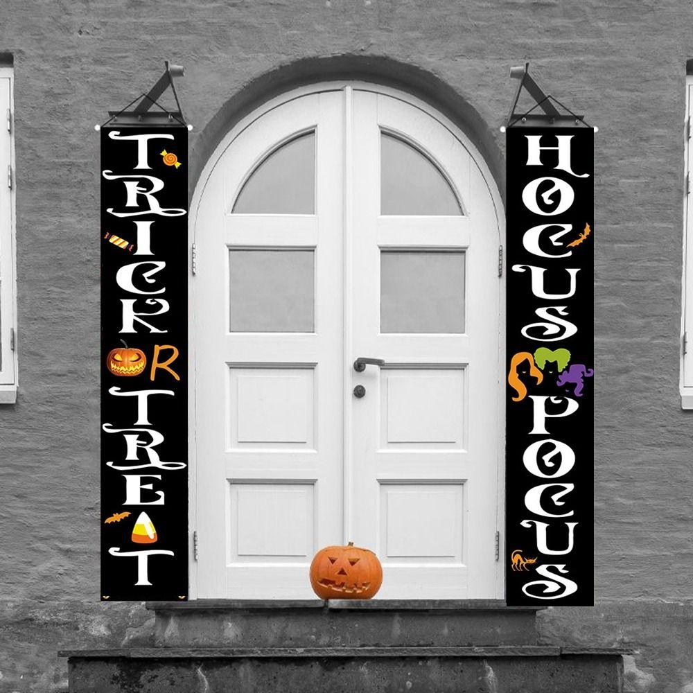 Candy Trick or Treat Porch Sign Halloween Decorations Halloween Couplet Banner Festival Supplies
Candy Trick or Treat Porch Sign Halloween Decorations Halloween Couplet Banner Festival Supplies