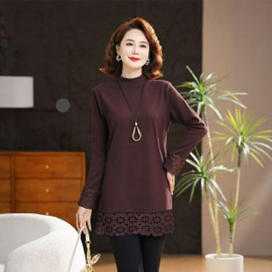 Mom s 2026 Spring Women s Long-Sleeve T-Shirt: Elegant Base Layer for Middle-Aged & Elderly XL чорний
Mom s 2026 Spring Women s Long-Sleeve T-Shirt: Elegant Base Layer for Middle-Aged & Elderly XL чорний