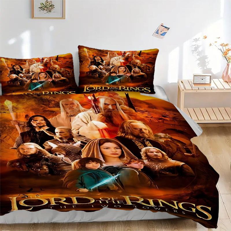 3pcs Lord of the Rings Duvet Cover Set (1 Duvet Cover + 2 Pillowcases, No Core) - Comfortable, And Breathable Bedroom Decoration yy251104062 135x200cm
3pcs Lord of the Rings Duvet Cover Set (1 Duvet Cover + 2 Pillowcases, No Core) - Comfortable, And Breathable Bedroom Decoration yy251104062 135x200cm
