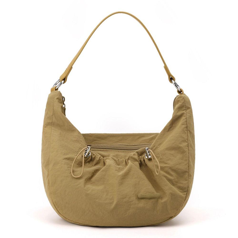 Solid Color Pleated Drawstring Shoulder Bag Nylon Dumpling Bag Fashion Crossbody Hobo Bag червоний
Solid Color Pleated Drawstring Shoulder Bag Nylon Dumpling Bag Fashion Crossbody Hobo Bag червоний