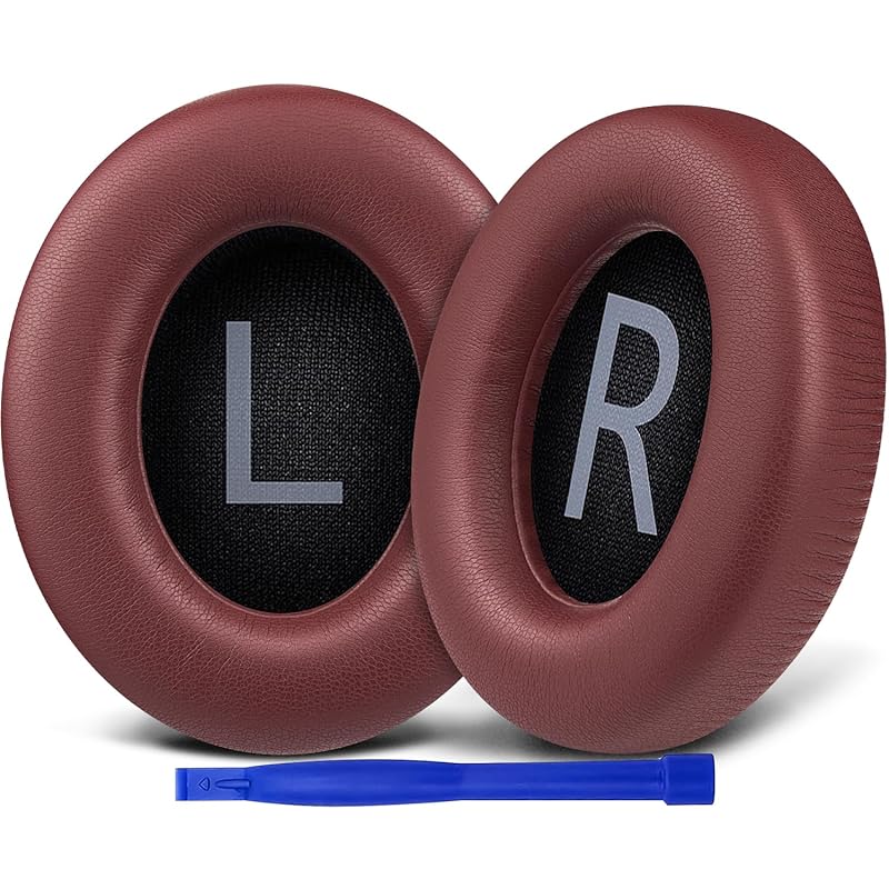 SOULWIT ear pads ear cushion for replacement Noise Cancelling 700 (NC700 / NCH700) for wireless headphones noise canceling - burgundy
SOULWIT ear pads ear cushion for replacement Noise Cancelling 700 (NC700 / NCH700) for wireless headphones noise canceling - burgundy