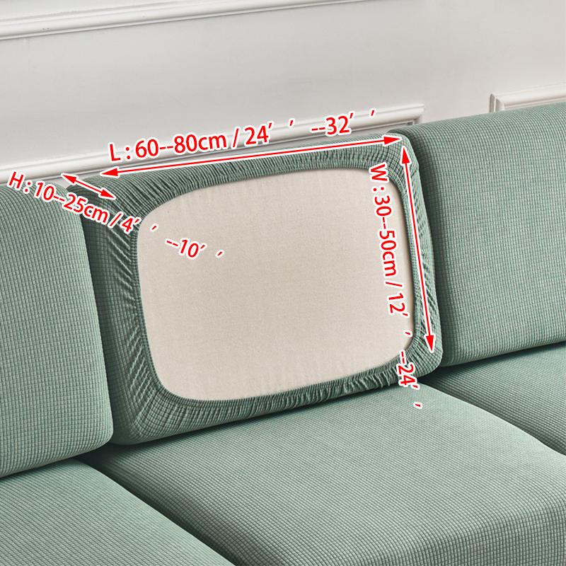 1 шт. жаккардовый чехол для подушки на сиденье дивана, однотонный эластичный чехол для дивана, защита от пыли, защита для мебели, секционный чехол для дивана для гостиной Backrest зелёный
1 шт. жаккардовый чехол для подушки на сиденье дивана, однотонный эластичный чехол для дивана, защита от пыли, защита для мебели, секционный чехол для дивана для гостиной Backrest зелёный