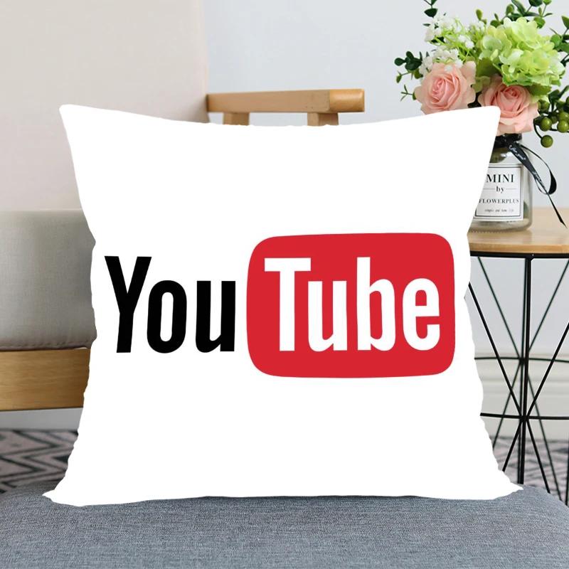 App Logo Youtube Pillowcase Bedroom Home Decorative Pillow Cover Square Zipper Pillow Cases Satin Soft Fabric 40x40cm 45x45cm 16x16Inch
App Logo Youtube Pillowcase Bedroom Home Decorative Pillow Cover Square Zipper Pillow Cases Satin Soft Fabric 40x40cm 45x45cm 16x16Inch