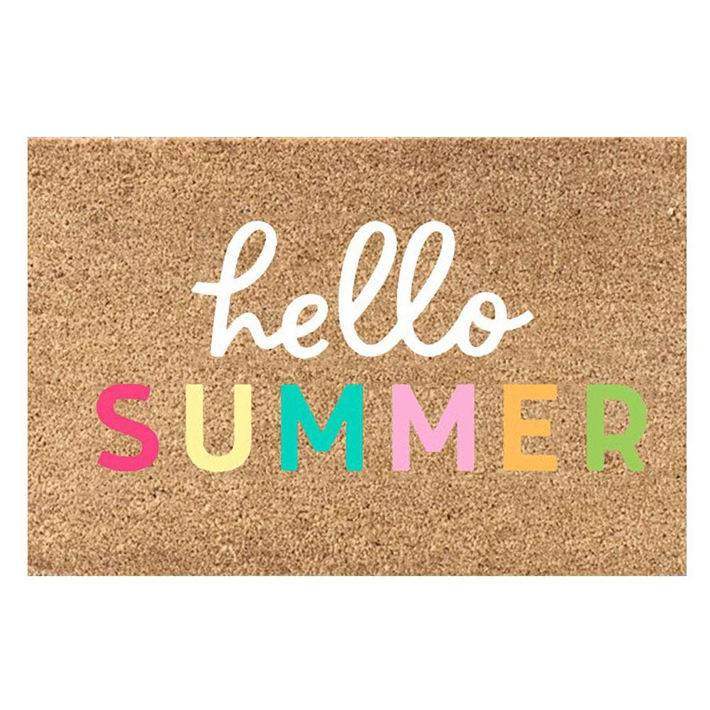 Summer Door Mat Absorbent Welcome Door Mat Decorative Front Door Mat 40x60cm Low Profile Doormat for Bathroom Entryway
Summer Door Mat Absorbent Welcome Door Mat Decorative Front Door Mat 40x60cm Low Profile Doormat for Bathroom Entryway