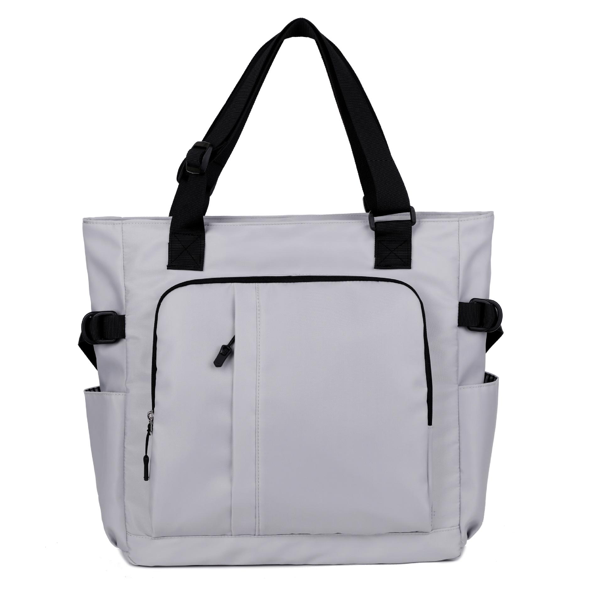 Large Capacity Multi-Pocket Tote Handbag - Adjustable Shoulder Strap, Casual Office Commuter Bag светло-серый
Large Capacity Multi-Pocket Tote Handbag - Adjustable Shoulder Strap, Casual Office Commuter Bag светло-серый
