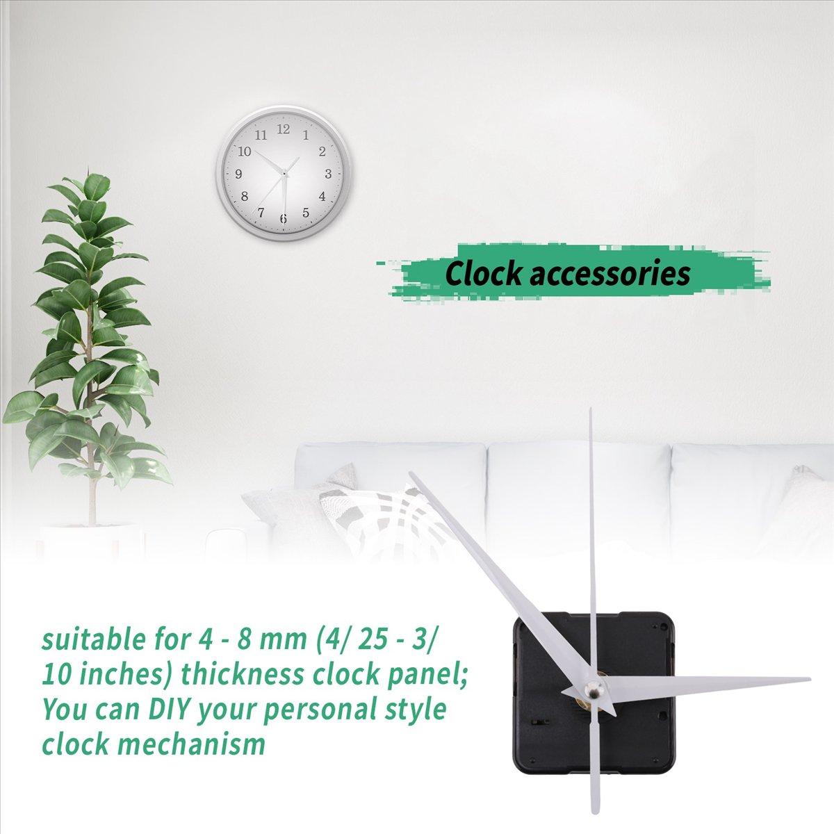BHBL DIY High Torque Clock Mechanism, 3/ 10 Inch Maximum Dial Thickness, 4/ 5 Inch Total Shaft Length (White) China Mainland
BHBL DIY High Torque Clock Mechanism, 3/ 10 Inch Maximum Dial Thickness, 4/ 5 Inch Total Shaft Length (White) China Mainland