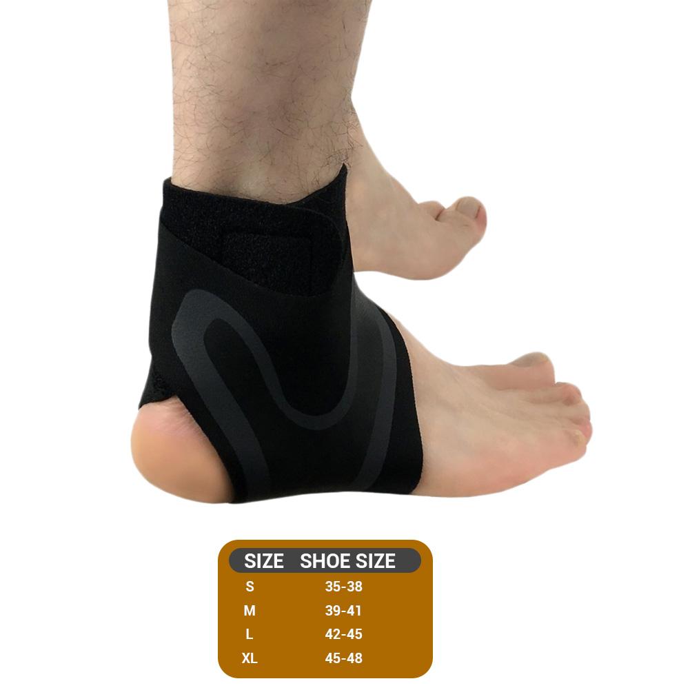Ankle Brace Black Elastic Polyester Fiber Light Breathable Anti Sprains Ankle Support for Left Foot
Ankle Brace Black Elastic Polyester Fiber Light Breathable Anti Sprains Ankle Support for Left Foot