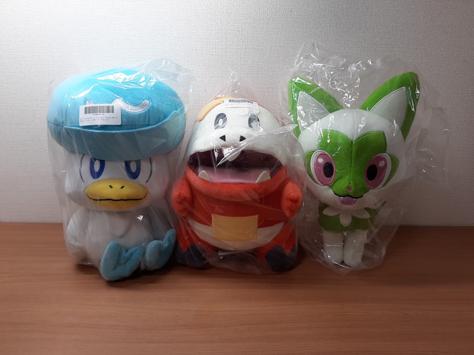 Nyaoha Gosanke Большой набор мягких игрушек Pocket Monster Pokemon Kwass Hogeta 25см-29см 3 предмета
Nyaoha Gosanke Большой набор мягких игрушек Pocket Monster Pokemon Kwass Hogeta 25см-29см 3 предмета