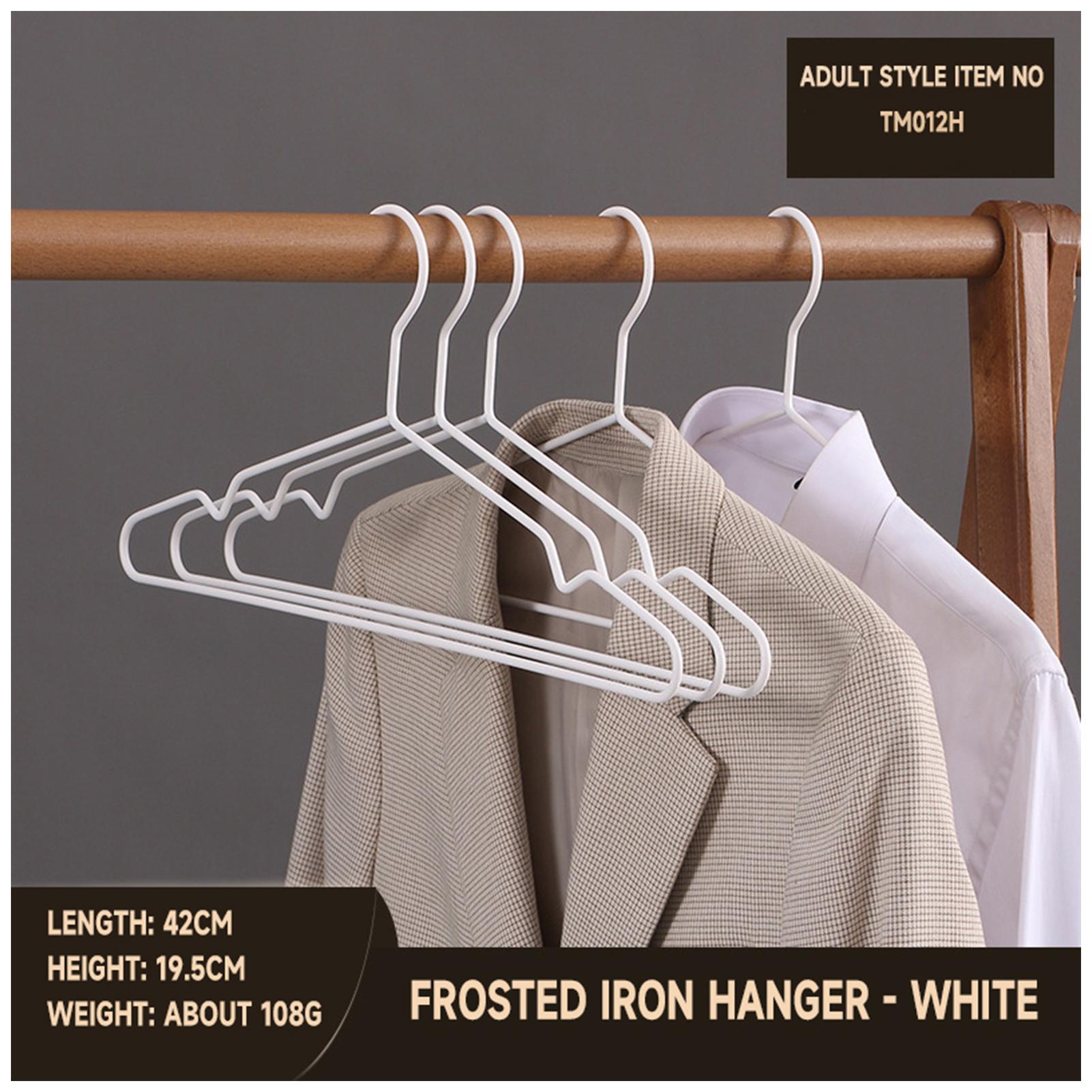 5 PCS Iron Coat Hanger With Recess Design For Coat Trousers Rack Storage білий
5 PCS Iron Coat Hanger With Recess Design For Coat Trousers Rack Storage білий
