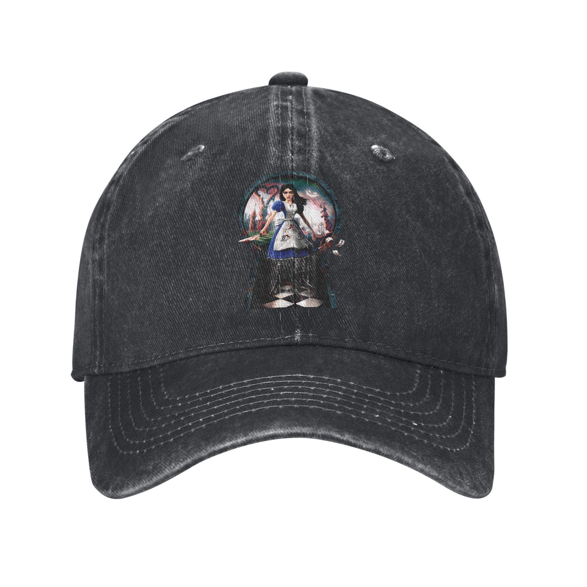 Baseball Cap Game A-Alice Madness Returns Summer Classic Trucker Hat Unisex Unisex Print Outdoor Gym Sun Visor Baseball Caps One Size
Baseball Cap Game A-Alice Madness Returns Summer Classic Trucker Hat Unisex Unisex Print Outdoor Gym Sun Visor Baseball Caps One Size
