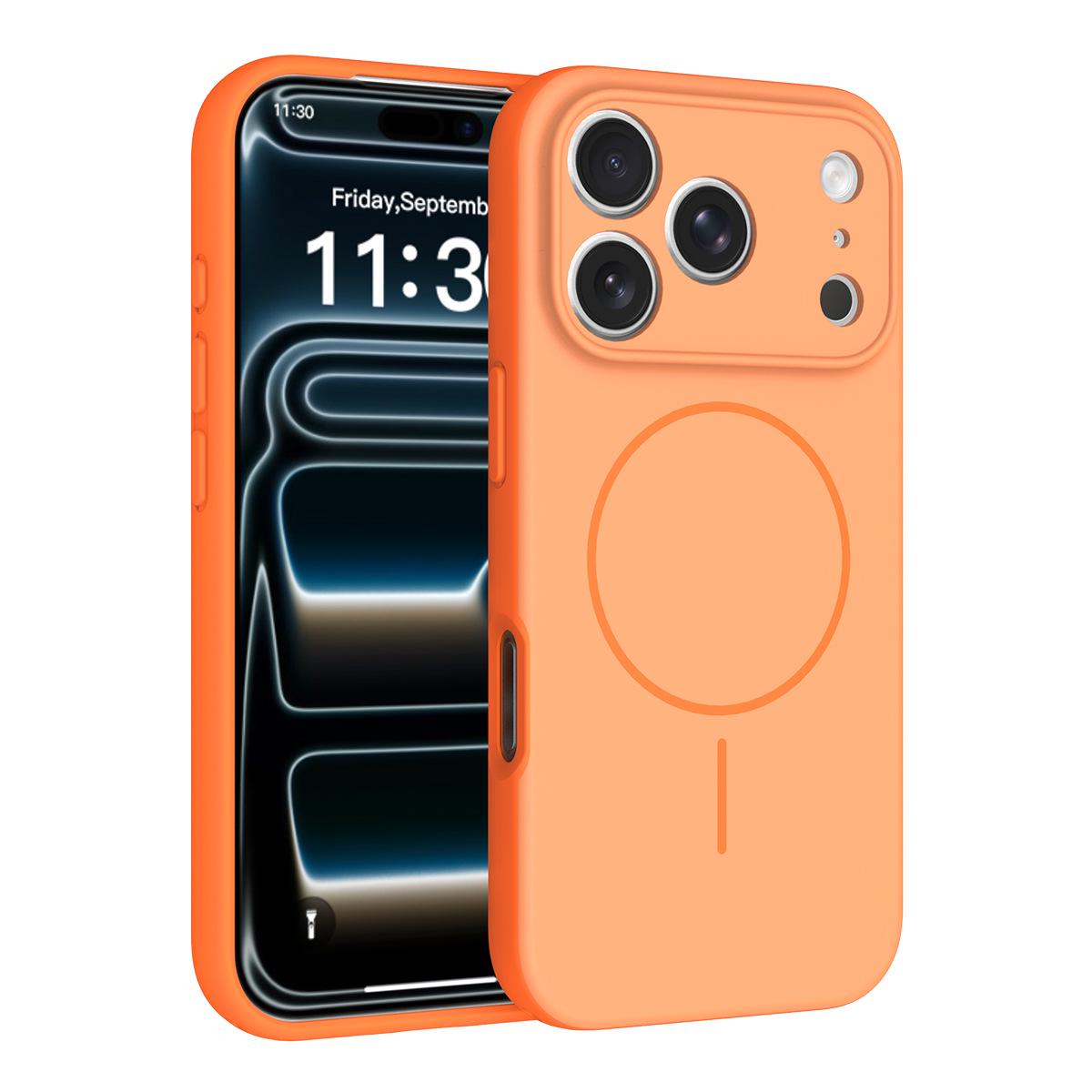 Apple 17 Pro Color Block Magnetic Phone Case with Full Coverage and Large Hole Design iPhone 17 Pro оранжевый
Apple 17 Pro Color Block Magnetic Phone Case with Full Coverage and Large Hole Design iPhone 17 Pro оранжевый