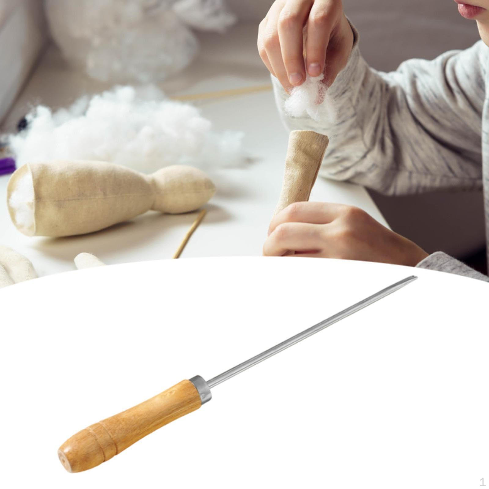 Инструмент для набивки хлопком для изготовления кукол шило крючком универсальные изделия ручной работы деревянные 26.1cmx0.5cm
Инструмент для набивки хлопком для изготовления кукол шило крючком универсальные изделия ручной работы деревянные 26.1cmx0.5cm