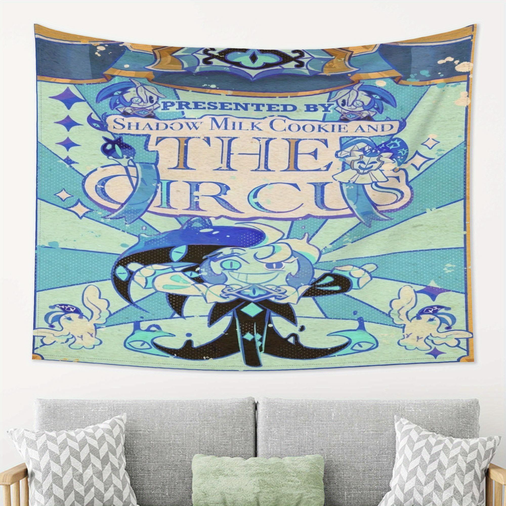 Shadow Milk Cookie and Circus Tapestry Vibrant Retro Circus Art Ideal for Bedroom and Living Room Decoration 74x94cm(29x37in)
Shadow Milk Cookie and Circus Tapestry Vibrant Retro Circus Art Ideal for Bedroom and Living Room Decoration 74x94cm(29x37in)