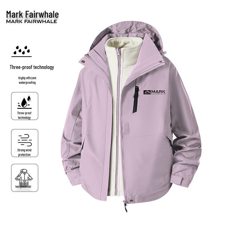 Mark Fairwhale Men s 3-in-1 Triple-Proof Outdoor Jacket S
Mark Fairwhale Men s 3-in-1 Triple-Proof Outdoor Jacket S